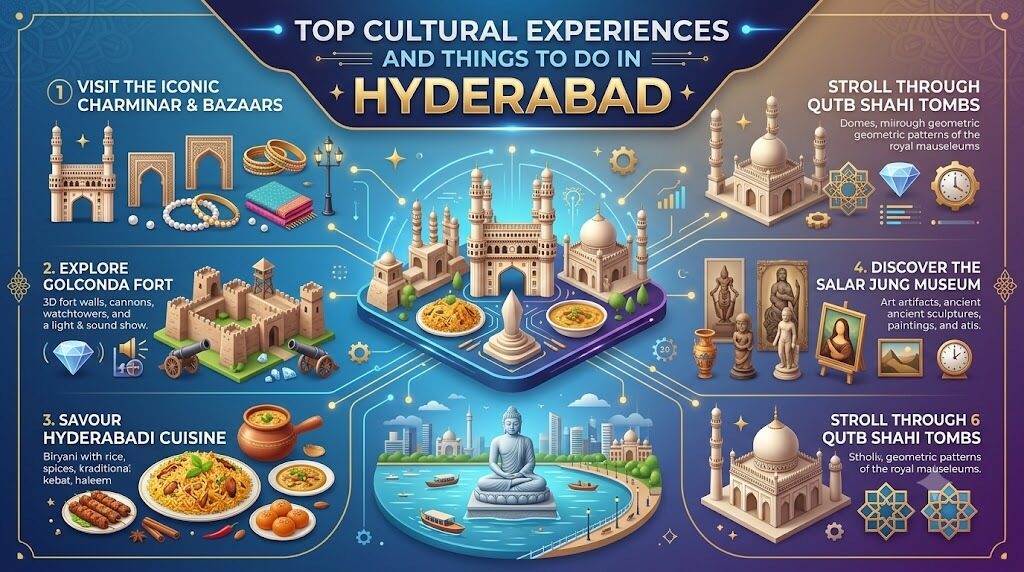 Top Cultural Experiences and Things to Do in Hyderabad