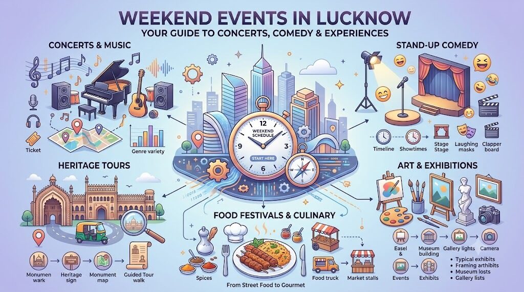 Weekend Events in Lucknow: Your Guide to Concerts, Comedy & Experiences