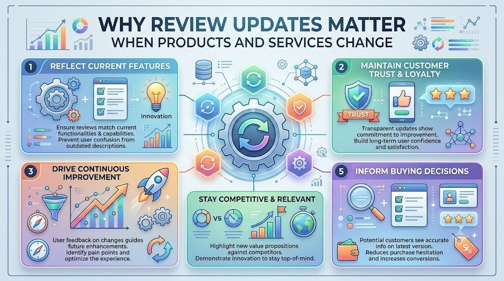 Why Review Updates Matter When Products and Services Change