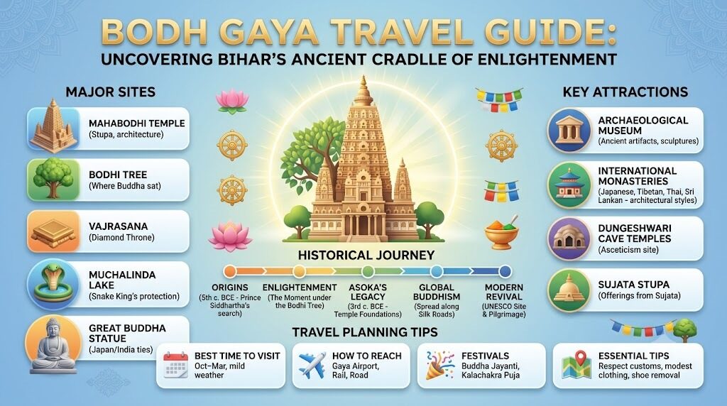 Bodh Gaya Travel Guide: Uncovering Bihar’s Ancient Cradle of Enlightenment