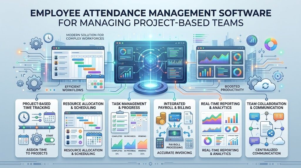 Employee Attendance Management Software for Managing Project-Based Teams