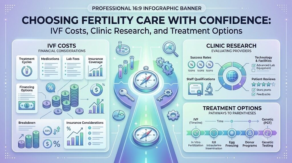 Choosing Fertility Care With Confidence: IVF Costs, Clinic Research, and Treatment Options