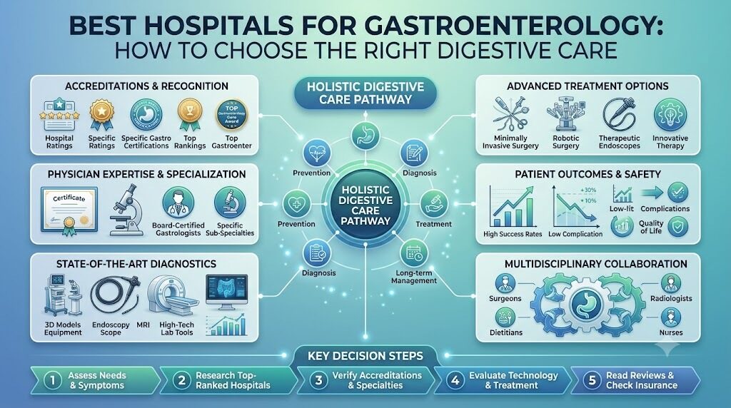 Best Hospitals for Gastroenterology: How to Choose the Right Digestive Care