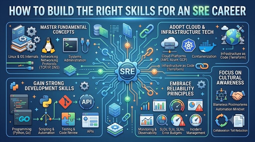 How to Build the Right Skills for an SRE Career