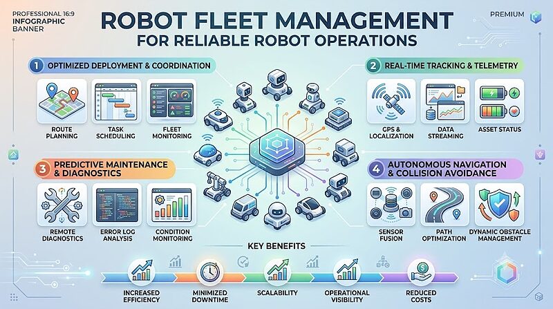 Robot Fleet Management for Reliable Robot Operations