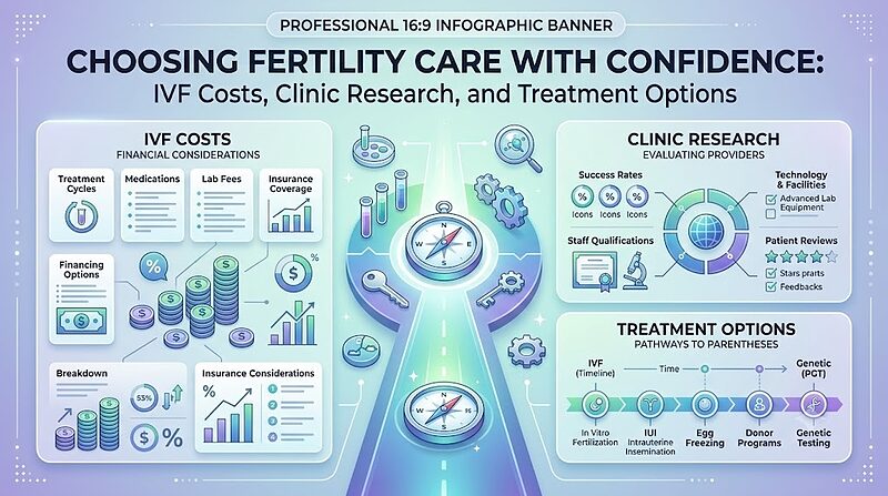 Choosing Fertility Care With Confidence: IVF Costs, Clinic Research, and Treatment Options