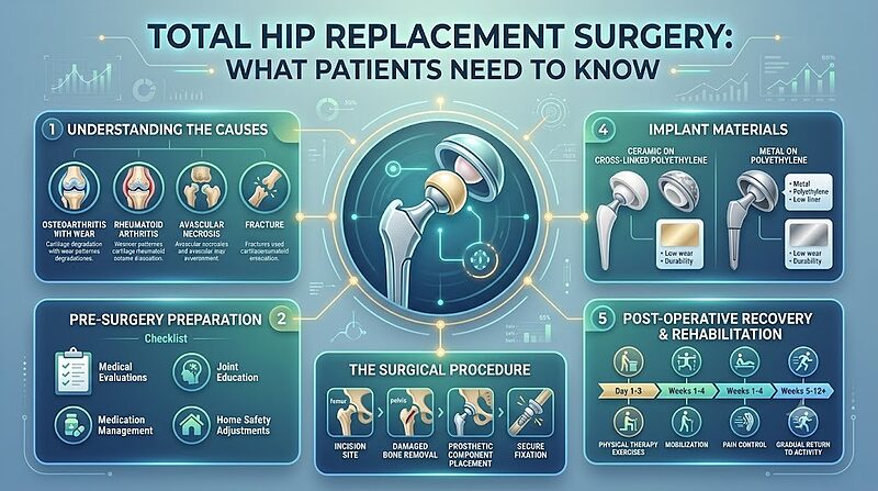 Total Hip Replacement Surgery: What Patients Need to Know